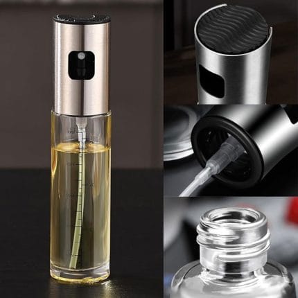 Oil Sprayer Mister, 100ml Olive Oil Spray Bottle for Cooking, Salad, BBQ, Baking, Roasting, Non-Aerosol Cooking Spray for Healthy Oil Control - Image 3