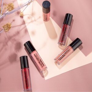 Long Lasting Waterproof Liquid Lipstick Kit, Highly Pigmented Velvet Lip Tint Stain, Plumping & Moisturizing Matte Makeup Gift Set for Women 3