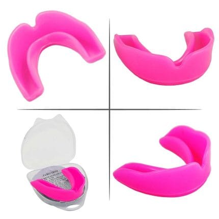 Sports Mouth Guards - Gum Shield for Boxing, Basketball, Football, Hockey, Karate, Rugby, and Teeth Protection