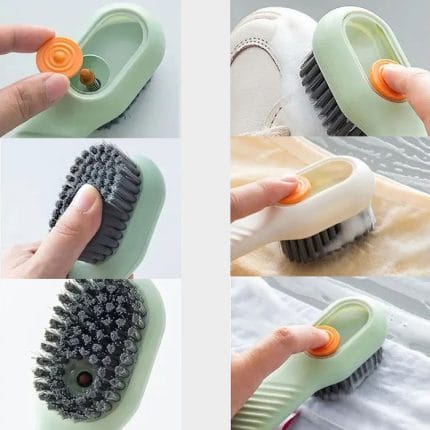 2 Pcs Liquid Cleaning Shoe Brush