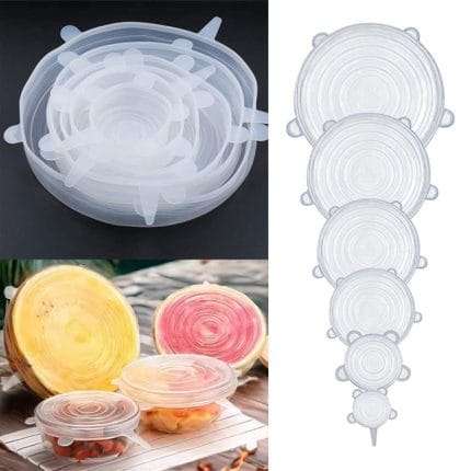 Silicone Stretch Lids for Food Storage