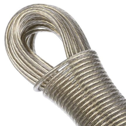 Plastic coated clothing rope 20m