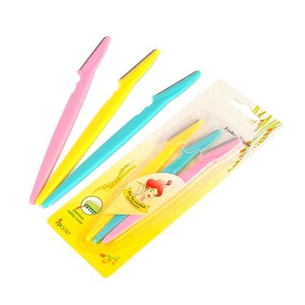Eyebrow Razor & Facial Hair Remover for Women Upper Lip & Fine Hair Trimmer with Safety Guard - Image 3