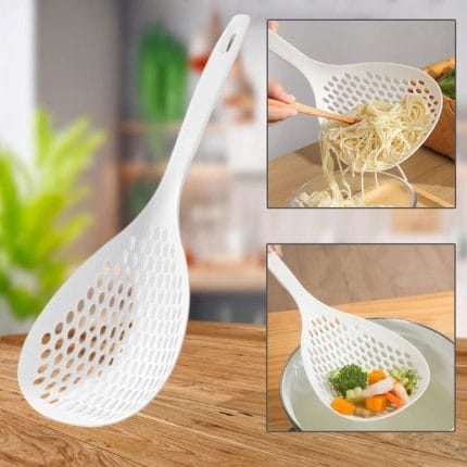 Draining kitchen tool Spoon