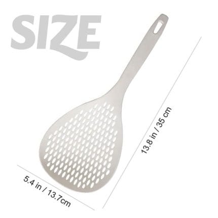 Draining kitchen tool Spoon