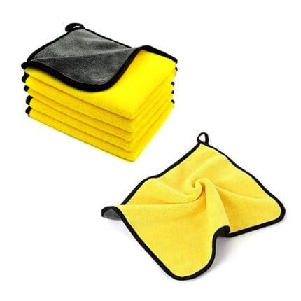 3 Pack Super Absorbent Microfiber Car Wash Towels Premium Cleaning & Drying Cloths - Image 3