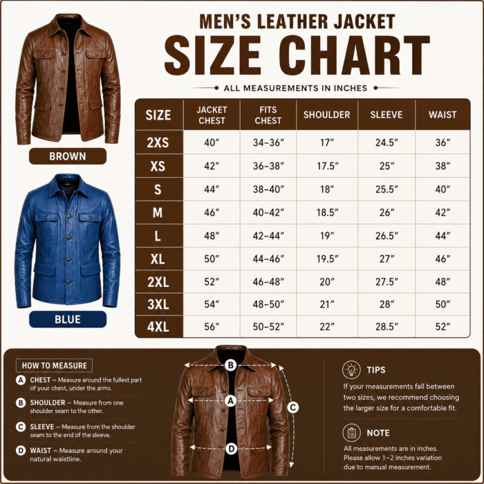 Men’s Stylish Leather Jacket | Modern Slim Fit Outerwear with Premium Leather Finish | Trendy Casual & Semi-Formal Wear - Image 6