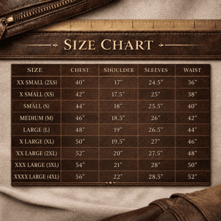 Brown Aviator Bomber Shearling Jacket – Classic Leather Flight Jacket with Shearling Collar, Cuffs & Adjustable Waist Belt for Men - Image 5