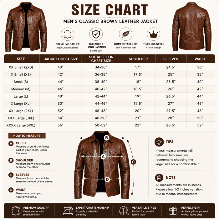 Men’s Classic Brown Leather Jacket | Premium Slim Fit Outerwear with Luxury Leather Finish Stylish Casual & Formal Wear - Image 3